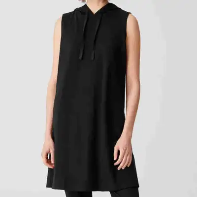 Eileen Fisher Sleeveless Hoodie Tunic, View more