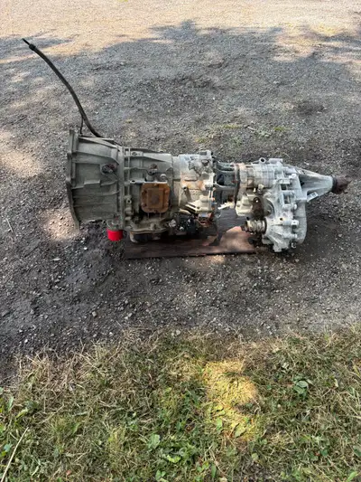 Selling a used Allison 1000, 5-speed automatic transmission with torque converter and transfer case...