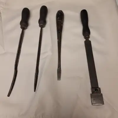 SET OF VINTAGE AUTOMOTIVE TOOLS - VERY EARLY, View more