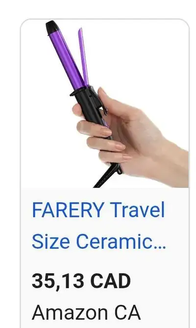 Farery Curling Iron, View more
