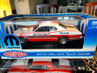 Plymouth Duster Drag 1971 diecast 1/18 die cast neuf