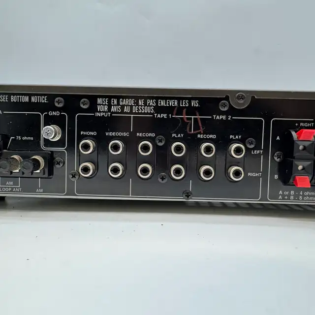 Rare RCA MSR130 Vintage Stereo Receiver Quartz Synthesized Teste in Stereo Systems & Home Theatre in City of Toronto - Image 9