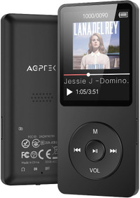 AGPTEK A02X 32GB MP3 Player with Bluetooth 5.3