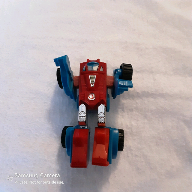 1984 Gears Minibot Team  Transformers G1 blue truck overlander in Arts & Collectibles in Calgary - Image 5