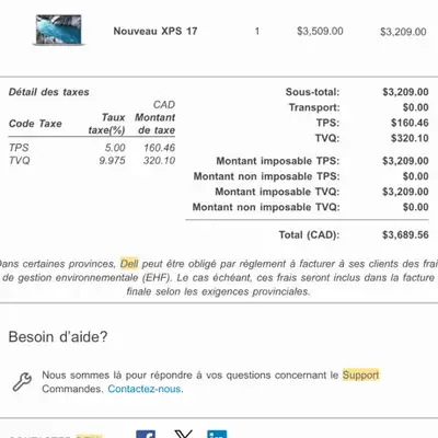 Dell ordinateur xps17, View more