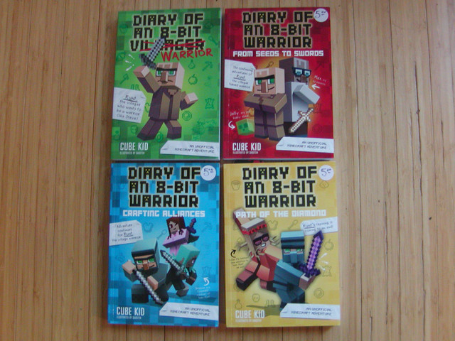 DIARY OF AN 8-BIT WARRIOR - BOOKS 2 TO 4 in Children & Young Adult in Mississauga / Peel Region