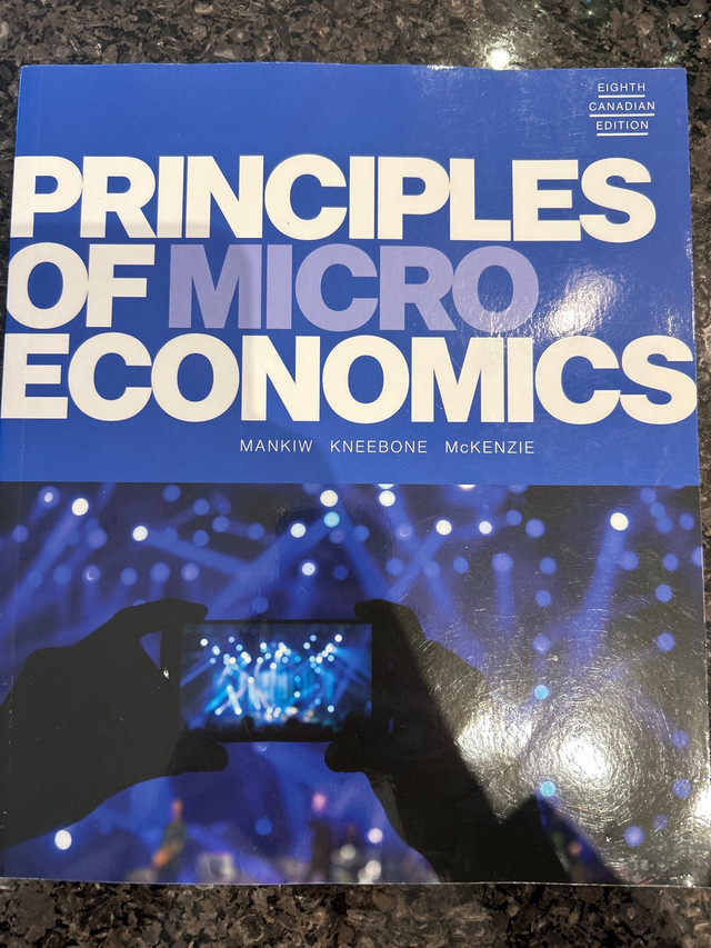 Principles of Microeconomics  in Textbooks in Mississauga / Peel Region