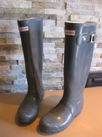 Grey Hunter Water Rain Boots Women Kids Size 5