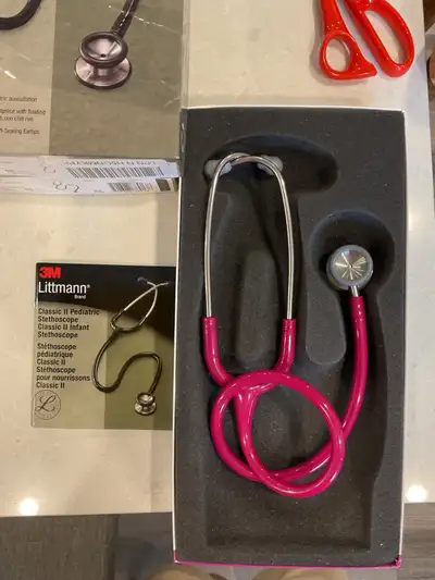 This 3M Littmann Classic II Pediatric Stethoscope is in excellent, new condition, and in its origina...