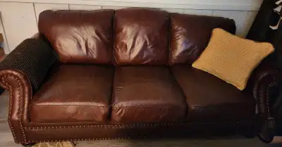 Leather Couch, View more