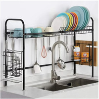 Kitchen Sink Drainer Rack, Dish Rack, Stainless Steel