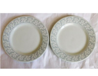 2 Hankook fine bone china 한국도자기 plates Korea