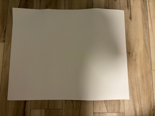 Brand New - Large Piece of 28” x 22” Paper For Sale in Hobbies & Crafts in Regina - Image 2