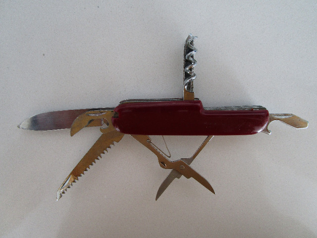 Swiss Army Knife Style Camping Knife in Other in Winnipeg