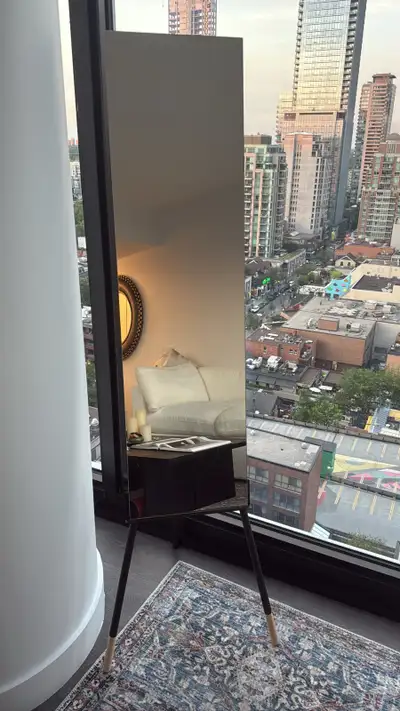 Modern Standing Mirror – 3 Months Old, View more