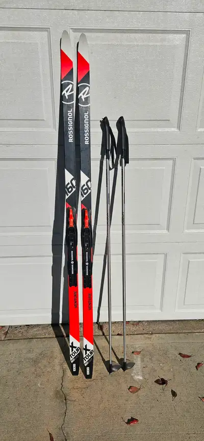 Rossignol Junior XC Skis with Poles, View more