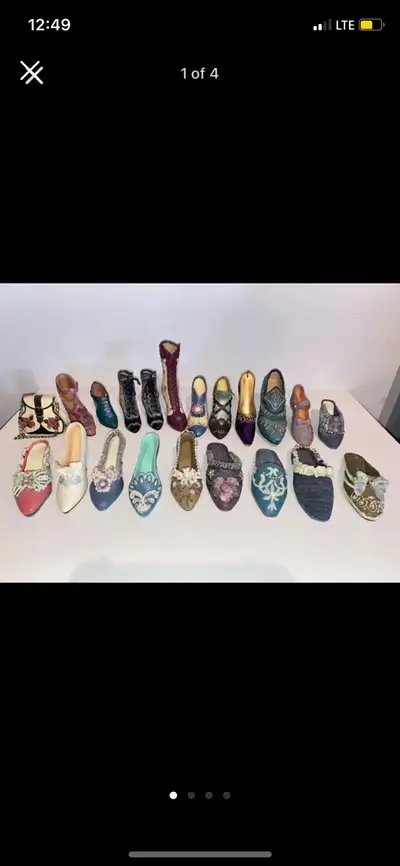 Miniature Vintage Shoes, View more