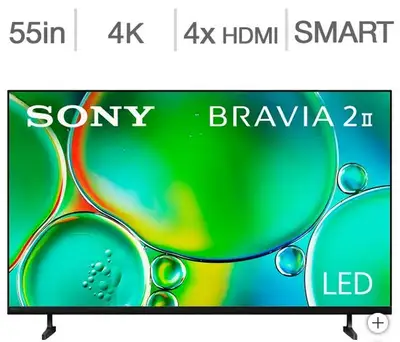 Télévision LED 55'' K-55S20M2 4K ULTRA UHD GOOGLE TV BRAVIA II, View more