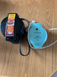 Breakfast Sandwich & Waffle Maker each Used Once!