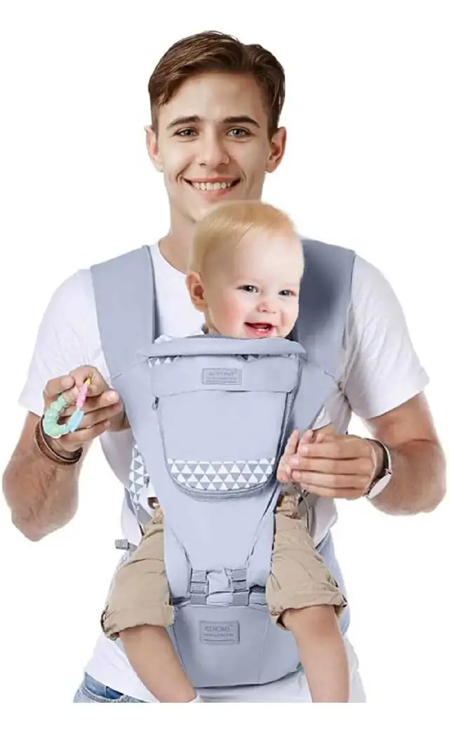 Baby Carrier Ergonomic Backpack Hipseat for newborn Baby Infant in Strollers, Carriers & Car Seats in Oakville / Halton Region - Image 2