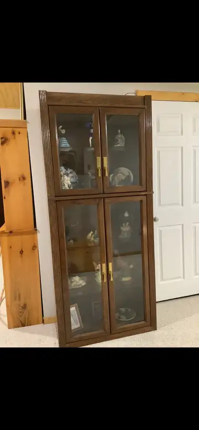 CURIO CABINET/HUTCH/DISPLAY CABINET , View more