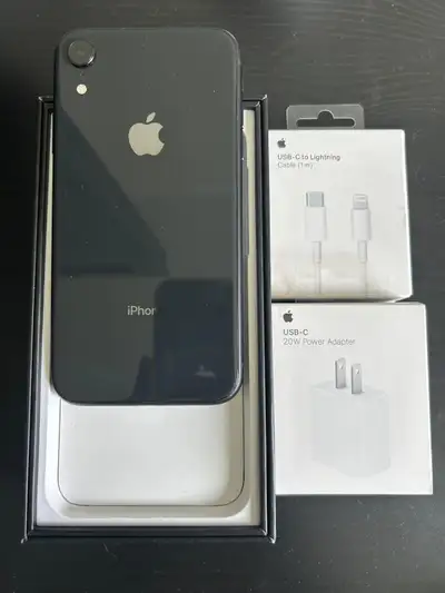 iPhone XR 256GB **AirPods/Fast Charger/Delivery**, View more