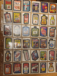 VINTAGE 1987-88 WACKY PACKAGES STICKER CARDS