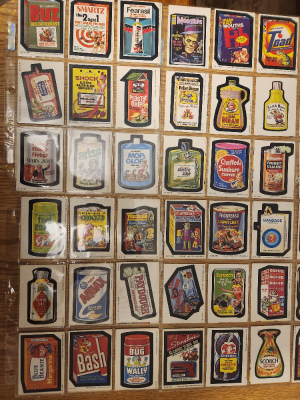VINTAGE 1987-88 WACKY PACKAGES STICKER CARDS in Arts & Collectibles in Pembroke
