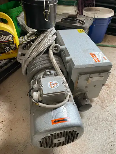 Selling a used Busch Vacuum Pump, a robust and reliable unit designed for industrial applications, b...