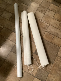 3 Roller Shades. FREE.