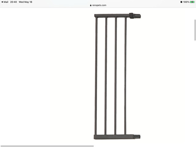 Steel gate 29” to 38” less than half price in Accessories in Mississauga / Peel Region - Image 2