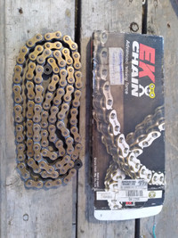 Two 520 drive chains,  x-ring, oring