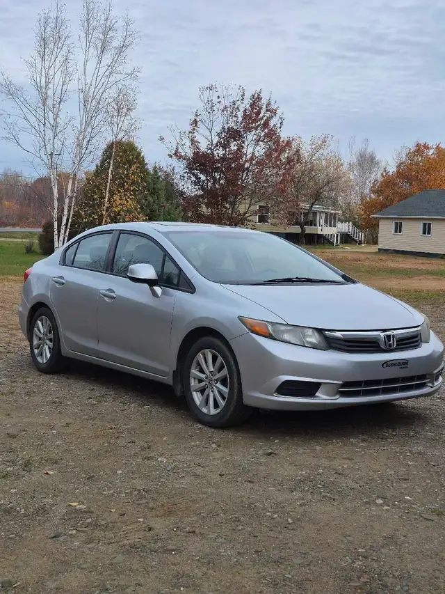 honda civic 2012 silver 