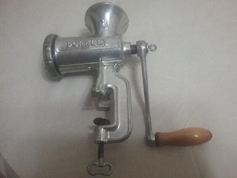 Vintage Porkert meat grinder no.8 from Czechoslovakia Kitchen