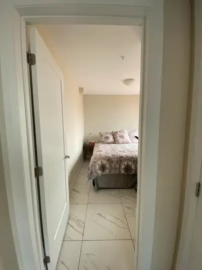 Bedroom for rent during the Montreal F1 weekend. Located in NDG
