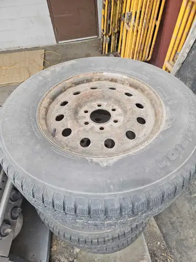 can get 1 season out of the tires. all 4 if the post is up there available