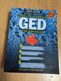 GED book for Sale (NEW/Never USED)
