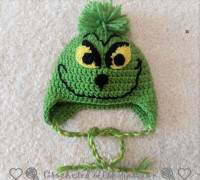 10. Grinch Baby Hat