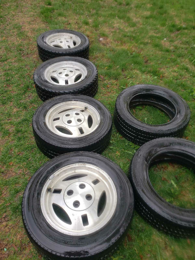 4 '83 mustang gt TRX package, rims and tires in Tires & Rims in Mississauga / Peel Region