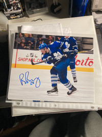 Brad Boyes Toronto Maple Leafs autographed picture