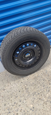 Michelin X-Ice Snow Tires + Rims - Size 215/55 R16