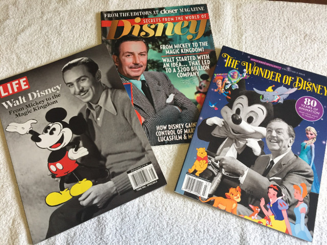 3 Collectible Magazines About the Infamous Walt Disney in Arts & Collectibles in Oshawa / Durham Region