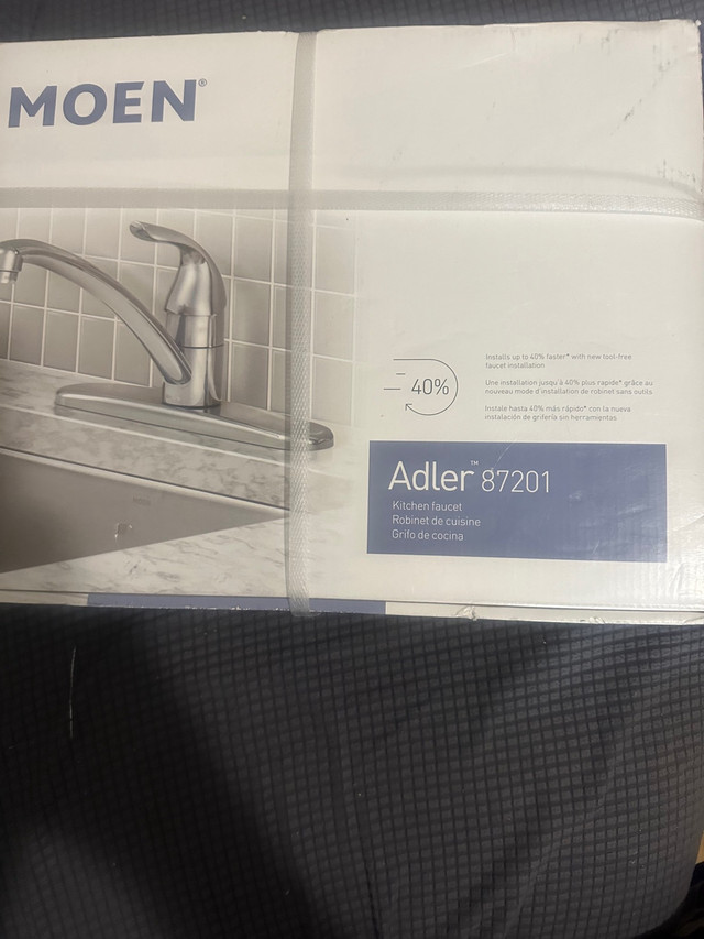 NEW: Moen Adler  Kitchen Faucet. in Plumbing, Sinks, Toilets & Showers in La Ronge - Image 4