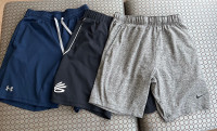 3 Pairs Men’s Shorts - Nike + Under Armour