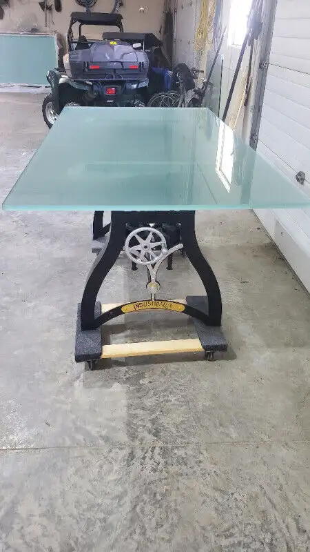 Industrial Style Crank Dining tables Sale! in Dining Tables & Sets in Calgary - Image 2