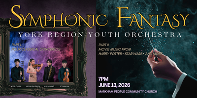 Tonight at 7PM — Live Orchestra in Markham. Yes, really., View more
