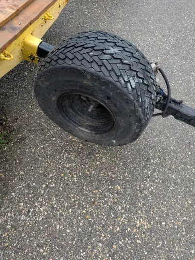 Homemade trailer for sale. Trailer tilts was used for snowmobile trailer. 6x8 in size. Reason for se...