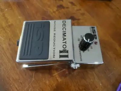 ISP Decimator II Noise Reduction Pedal noise gate, View more