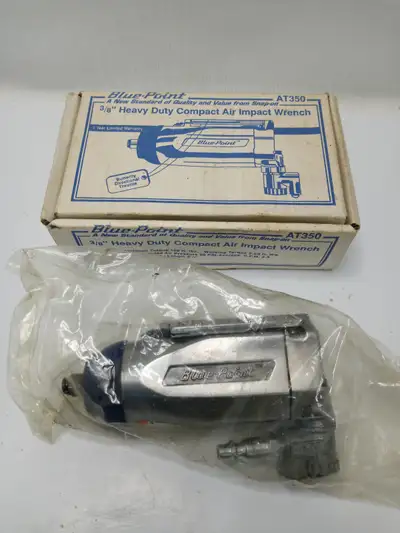 A New Standard of Quality and Value from Snap-on 3/8" Heavy Duty Compact Air Impact Wrench AT350 Max...