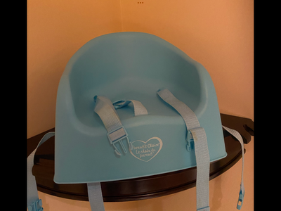 Booster seat. Great for child’s seat at table Text if interested 204 782 1961